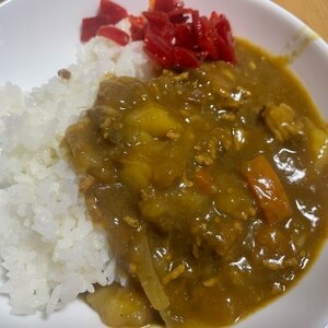 トマトとあさりのカレー